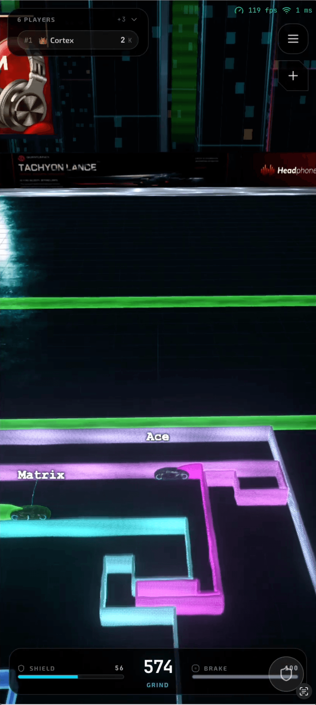 CycleArena mobile gameplay