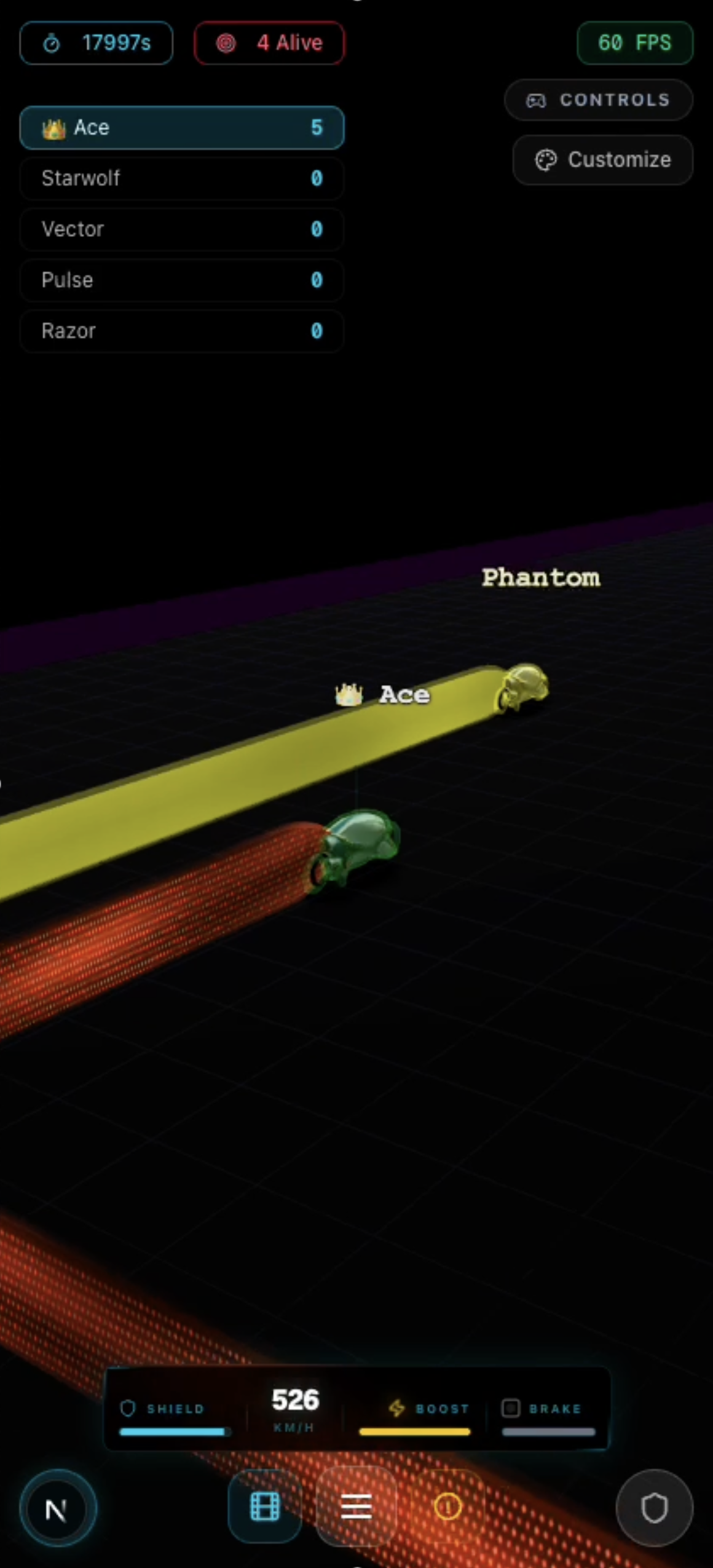CycleArena mobile gameplay
